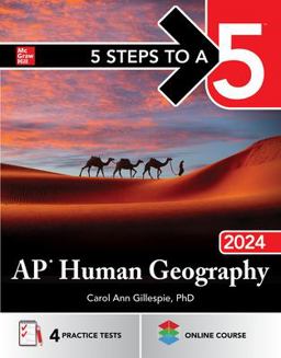     5 STEPS TO A 5 AP HUMAN GEOGRAPHY 2  9781265276157 Front Cover