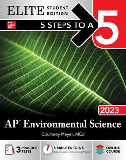 5 Steps to a 5: AP Environmental Science 2024 Elite Student Edition  9781265296964 Front Cover