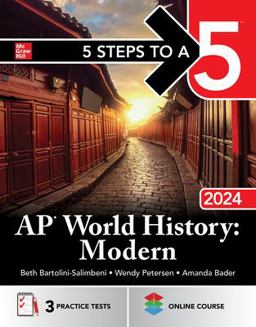 5 Steps to a 5: AP World History: Modern 2024  9781265316464 Front Cover