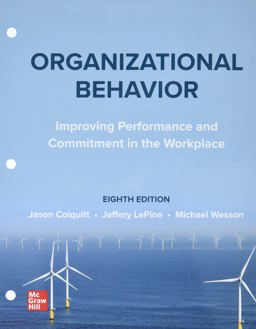     ORGANIZATIONAL BEHAVIOR (LOOSELEAF)  9781265368586 Front Cover