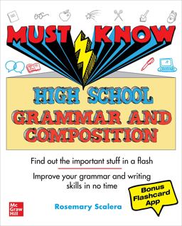Must Know High School Grammar and Composition  9781265369620 Front Cover