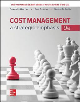 Cost Management A Strategic Emphasis 9th 9781265714550 Front Cover