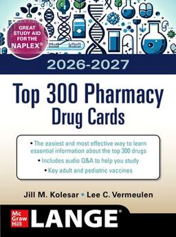McGraw Hill's 2026-2027 Top 300 Pharmacy Drug Cards