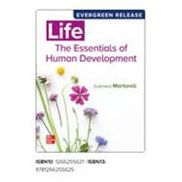 Life The Essentials of Human Development  9781266103797 Front Cover