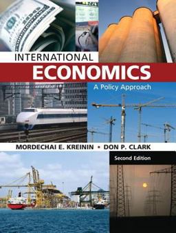 International Economics A Policy Approach 2nd 9781269206655 Front Cover