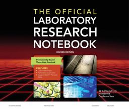 Official Laboratory Research Notebook (50 Duplicate Sets) 2nd 9781284029604 Front Cover