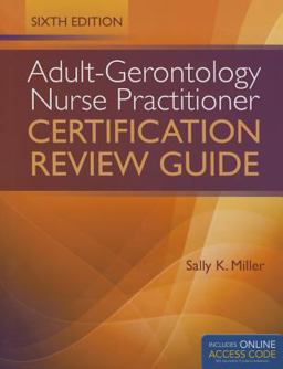 Adult-Gerontology Nurse Practitioner Certification Review Guide 6th 9781284049671 Front Cover