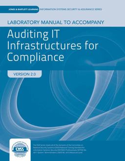 Lab Manual to Accompany Auditing IT Infrastructure for Compliance 2nd 9781284059182 Front Cover