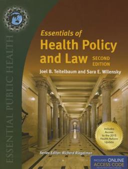 Essentials of Health Policy and Law 2nd 9781284067965 Front Cover