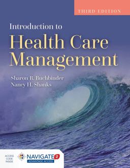 Introduction to Health Care Management:  9781284081015 Front Cover