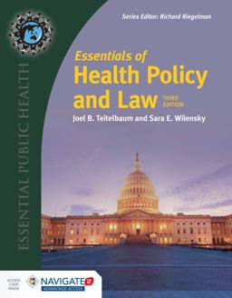 Essentials of Health Policy and Law 3rd 9781284087543 Front Cover