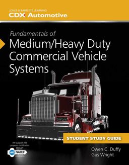 Fundamentals of Medium/Heavy Duty Commercial Vehicle Systems Student Workbook 2nd 9781284091489 Front Cover