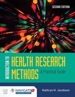 Introduction to Health Research Methods 2nd 9781284094381 Front Cover