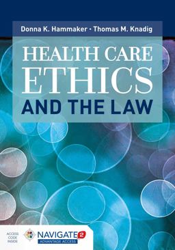 Health Care Ethics and the Law  9781284101607 Front Cover