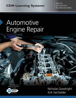 Cdx Automotive Engine Repair:  9781284101980 Front Cover