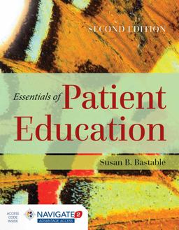 Essentials of Patient Education 2nd 9781284104448 Front Cover