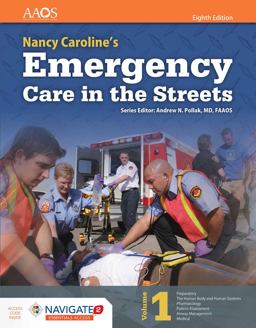 Nancy Caroline's Emergency Care in the Streets + Navigate 2 Advantage Passcode:  9781284104882 Front Cover