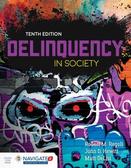 Delinquency in Society:  9781284112955 Front Cover