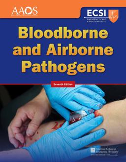 Bloodborne and Airborne Pathogens 7th 9781284124002 Front Cover