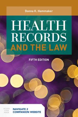 Health Records and the Law 5th 9781284128994 Front Cover