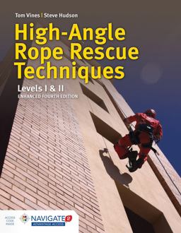 High-Angle Rope Rescue Techniques: Levels I and II 4th 9781284136159 Front Cover