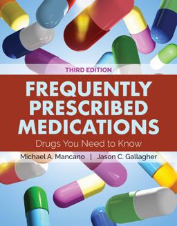 Frequently Prescribed Medications Drugs You Need to Know 3rd 9781284144369 Front Cover