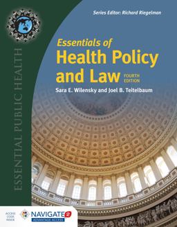 Essentials of Health Policy and Law 4th 9781284151589 Front Cover