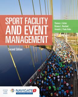 Sport Facility and Event Management 2nd 9781284152944 Front Cover