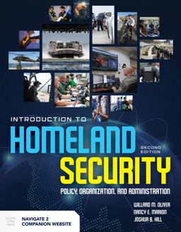 Introduction to Homeland Security: Policy, Organization, and Administration 2nd 9781284154634 Front Cover
