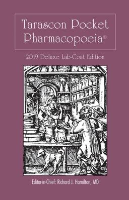 Tarascon Pocket Pharmacopoeia 2019 Deluxe Lab-Coat Edition 20th 9781284167542 Front Cover