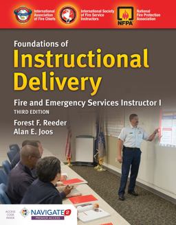 Foundations of Instructional Delivery: Fire and Emergency Services Instructor I 3rd 9781284172881 Front Cover