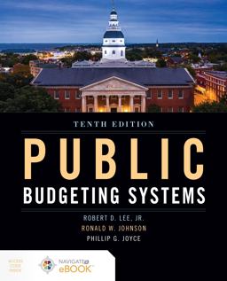Public Budgeting Systems 10th 9781284198980 Front Cover