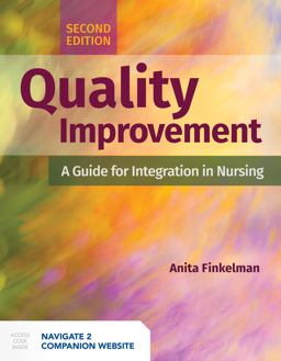 Quality Improvement: a Guide for Integration in Nursing 2nd 9781284206531 Front Cover