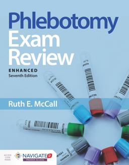 Phlebotomy Exam Review, Enhanced Edition with Navigate 2 Premier Access 7th 9781284210170 Front Cover