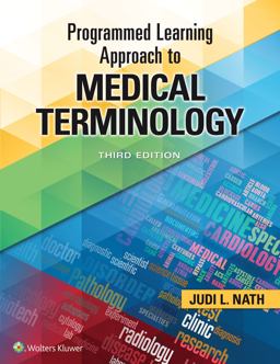 Programmed Learning Approach to Medical Terminology with Navigate 2 Advantage Access 3rd 9781284224825 Front Cover