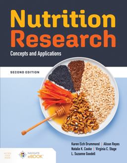 Nutrition Research Concepts and Applications 2nd 9781284227116 Front Cover
