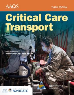 Critical Care Transport 3rd 9781284236347 Front Cover
