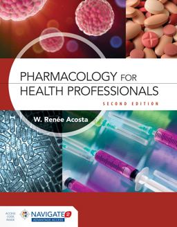 Pharmacology for Health Professionals: 2nd 9781284240832 Front Cover