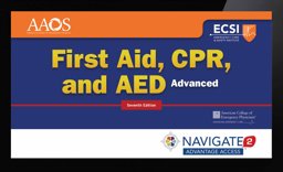 Advanced First Aid, CPR, and AED  9781284375510 Front Cover