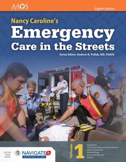 Nancy Caroline's Emergency Care in the Streets 8th 9781284457025 Front Cover