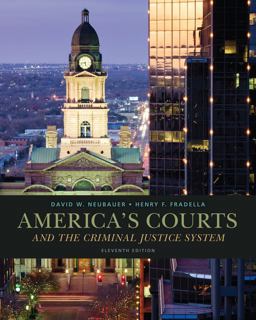 America's Courts and the Criminal Justice System:  9781285061948 Front Cover