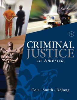 Cengage Advantage Books: Criminal Justice in America