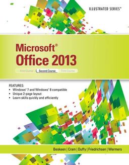 Microsoftï¿½ Office 2013 Second Course  9781285082257 Front Cover