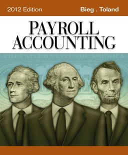 Payroll Accounting 2012 (with Computerized Payroll Accounting Software 2012) 22nd 9781285091907 Front Cover