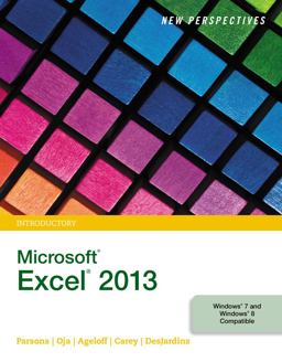Microsoftï¿½ Excelï¿½ 2013, Introductory  9781285169361 Front Cover
