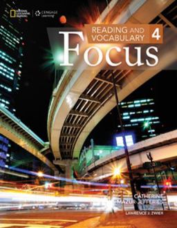 Reading and Vocabulary Focus 4  9781285173412 Front Cover