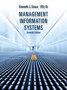 Management Information Systems 7th 9781285186139 Front Cover