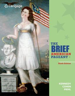 Brief American Pageant A History of the Republic 9th 9781285193298 Front Cover