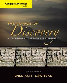 Cengage Advantage Series: Voyage of Discovery A Historical Introduction to Philosophy 4th 9781285195933 Front Cover