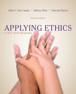 Applying Ethics: A Text With Readings  9781285196770 Front Cover